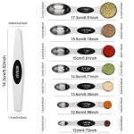 Magnetic Stackable Measuring Spoons for Baking