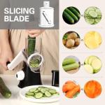 Cambom Hand Crank Cheese Grater with Suction Base