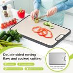 Double-Sided Titanium Cutting Board, Easy to Clean