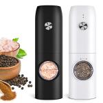 Rechargeable Electric Salt and Pepper Grinder Set