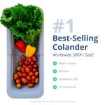 Extendable Over the Sink Colander for Kitchen