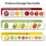 Colorful Silicone Food Storage Pods for Freshness