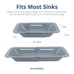 Extendable Over the Sink Colander for Kitchen