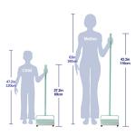 Eyliden Mini Carpet Sweeper - Quiet & Lightweight