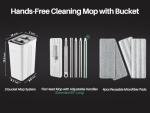 JOYMOOP Mop and Bucket Set for Easy Cleaning