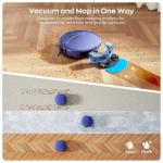 2-in-1 Robot Vacuum and Mop with Smart Control