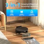 Betboyles Robot Vacuum and Mop Combo with WiFi