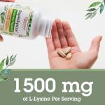 SuperLysine+ Immune Support Supplement - 180 Tablets