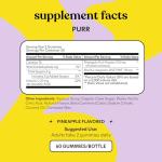 Pineapple Probiotic Gummies for Women's Wellness (60 Count)