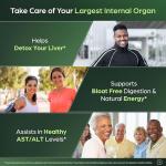 Liver Cleanse Detox Capsules with Milk Thistle