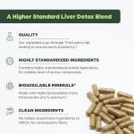 Liver Cleanse Detox Capsules with Milk Thistle