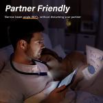 Rechargeable LED Neck Reading Light with Flex Arms