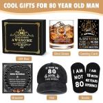 Funny 80th Birthday Gifts for Men and Dads
