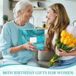 Unique 80th Birthday Gifts for Women