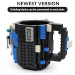 Build-on Brick Coffee Mug for Creative Fun