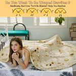 Funny Tortilla Blanket - Soft & Cozy Comfort!