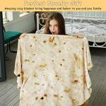 Funny Tortilla Blanket - Soft & Cozy Comfort!