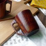 Unique 12 oz Wooden Coffee Mug for Men