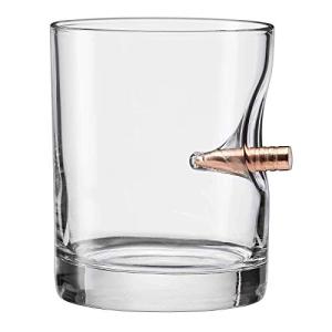 Real .308 Bullet Rocks Glass – 11oz, USA Made