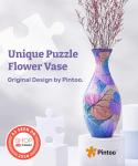 3D Puzzle Vase for Unique Flower Arrangements