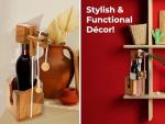 3D Wooden Bottle Puzzle - Fun Gift and Decor
