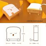QANYI Toast Bread Night Lamp for Everyone