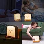 QANYI Toast Bread Night Lamp for Everyone