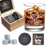 Whiskey Glass Set: Perfect 70th Birthday Gift
