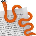 Wally The Bookworm Clip Bookmark - Fun Gift!