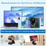 Bluetooth Speaker Phone Stand with Ambient Light