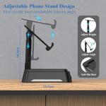 Bluetooth Speaker Phone Stand with Ambient Light