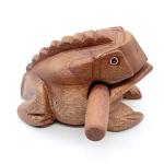4" Wooden Frog Guiro Rasp - Fun Music Maker