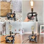 Steampunk Guitar Lamp - Perfect Gift for Musicians