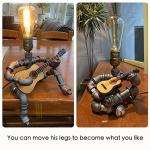 Steampunk Guitar Lamp - Perfect Gift for Musicians