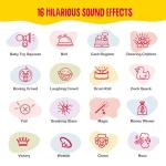 KNUCKLHEAD Sound Effects Machine - 16 Hilarious Pranks