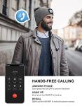 Bluetooth Beanie Hat with Light and Headphones