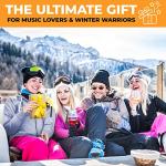 Bluetooth Beanie Hat with Mic – 15-Hour Battery