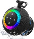 Waterproof Bluetooth Shower Speaker with RGB Lights