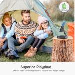 TechGlow Foldable Phone Stand with Bluetooth Speaker