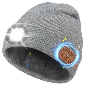 LED Bluetooth Beanie for Him - Perfect Valentine's Gift