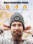 LED Bluetooth Beanie for Him - Perfect Valentine's Gift
