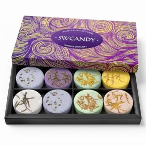 Aromatherapy Shower Steamers Gift Set - 8 Pcs