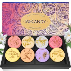 Aromatherapy Shower Steamers Gift Set - 8 Pack