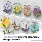 Aromatherapy Shower Steamers Gift Set - 8 Pcs
