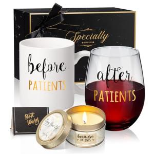 Funny Coffee Mug and Wine Glass Set for Healthcare