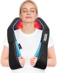 Shiatsu Neck Massager with Heat for Relaxation