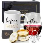 Funny Coffee Mug and Wine Glass Gift Set
