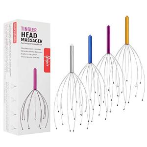 4 Pack Handheld Scalp Massagers for Relaxation