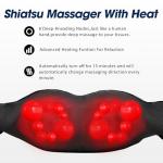 Shiatsu Neck and Back Massager with Heat