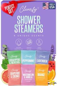 Cleverfy Shower Steamers - Perfect Aromatherapy Gift